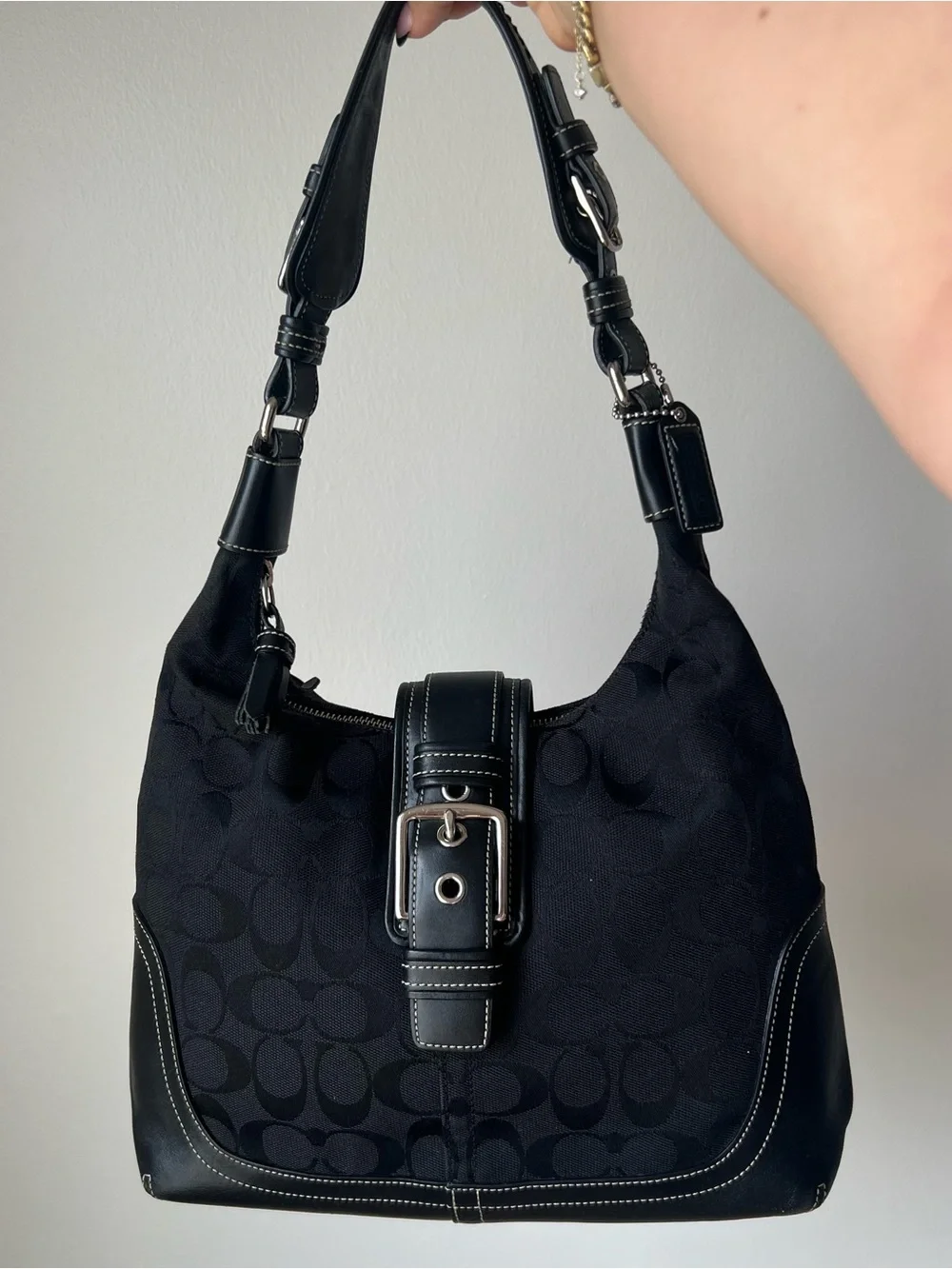 Coach Hamptons Flap Shoulder Bag
